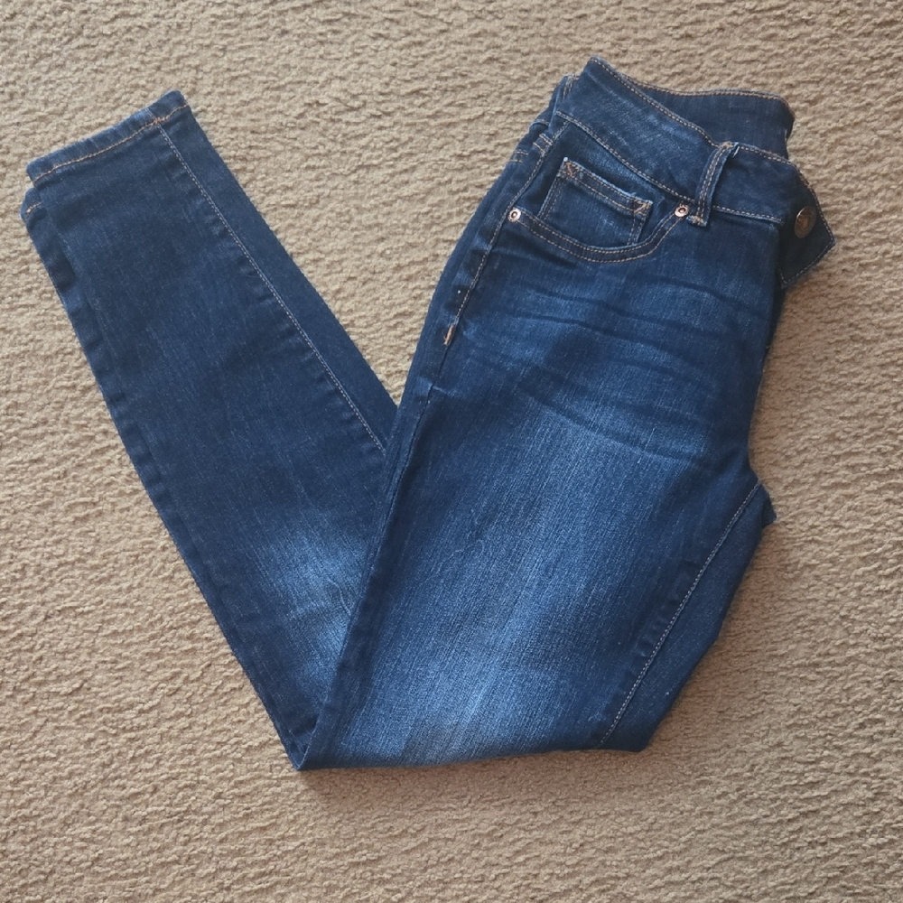 Maurices Dark Blue Skinny Jeans